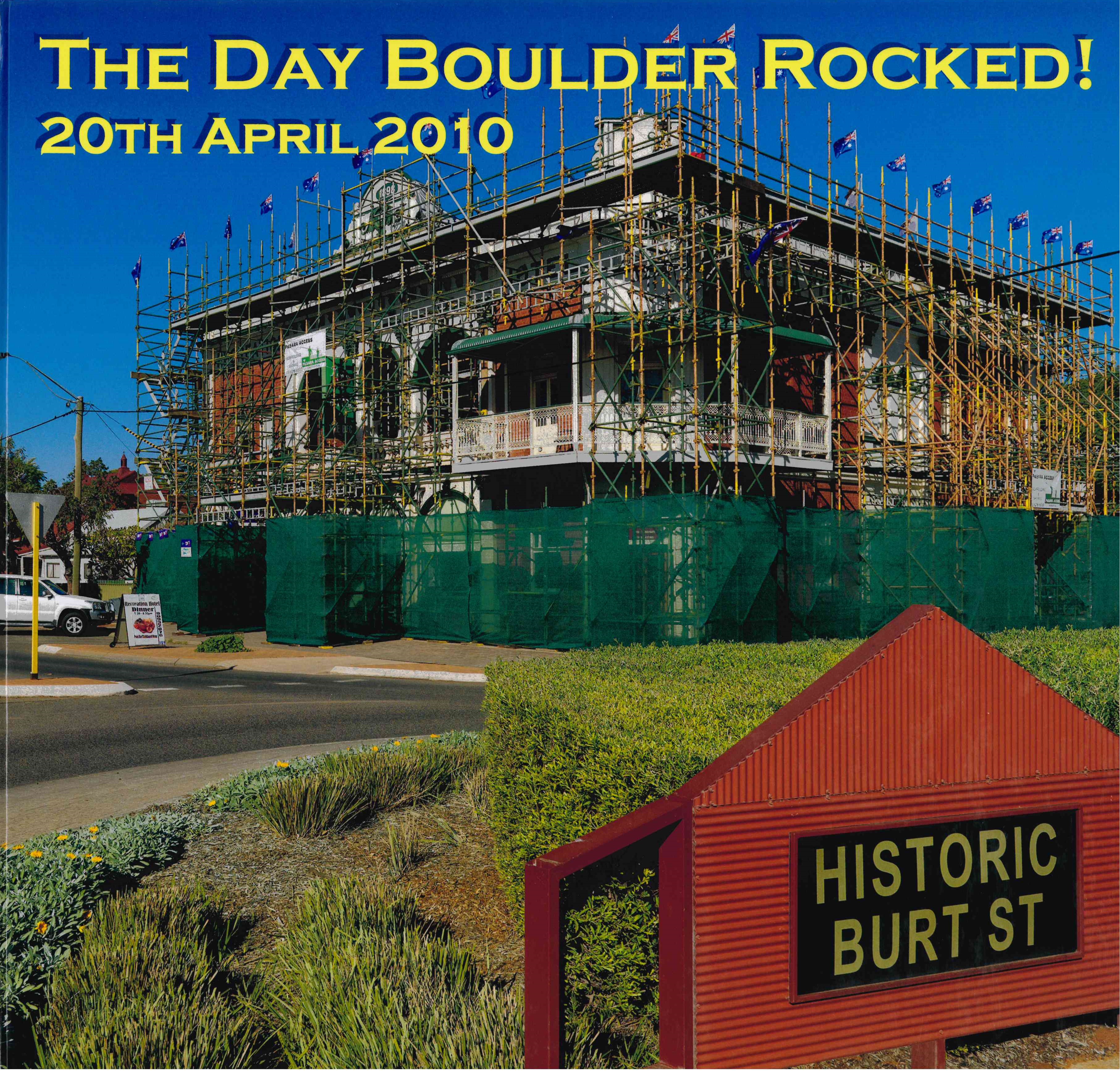 The Day Boulder Rocked! 20th April 2010